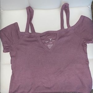 ⭐️RIBBED OFF THE SHOULDER TEE⭐️